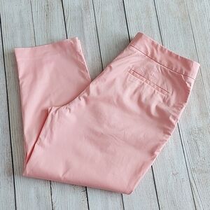 Pendleton Petites Cropped Pants, Pink, Size 8